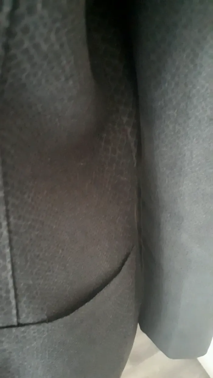 🧥Veste longue python gris 42 - photo numéro 4