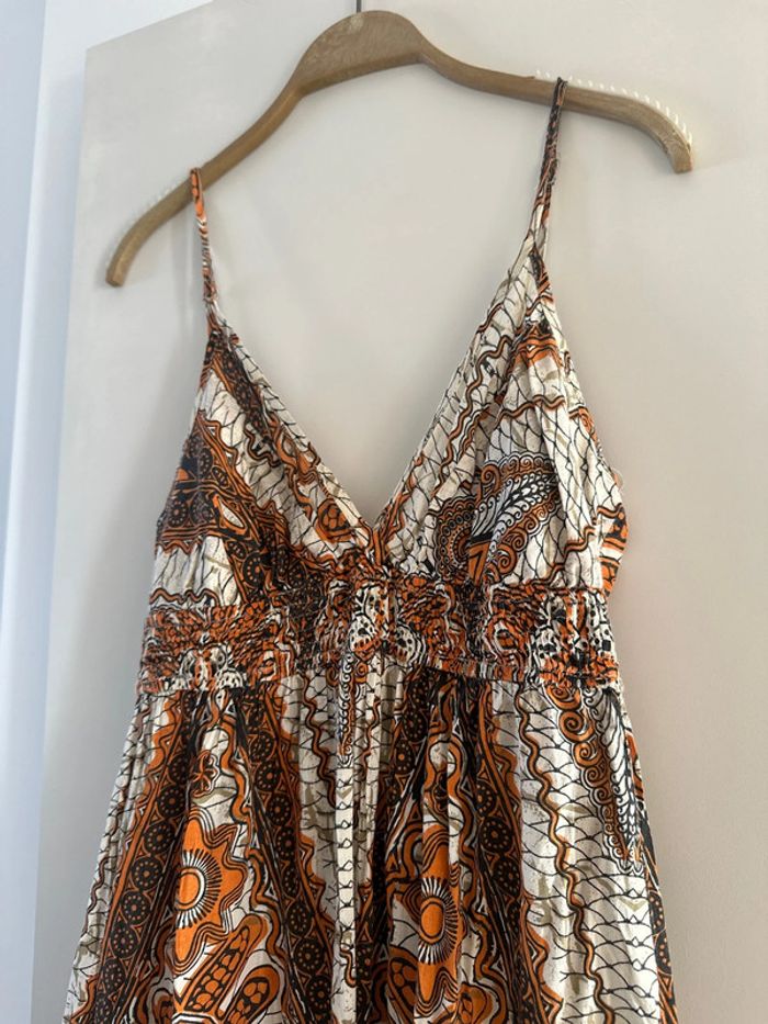 Robe longue imprimée - Taille S - photo numéro 2