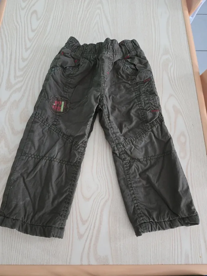Pantalon fourré garçon 2 ans - photo numéro 3