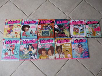 Lot de 13 magazines Manon n° 158 et n° 164 à 175 - Milan