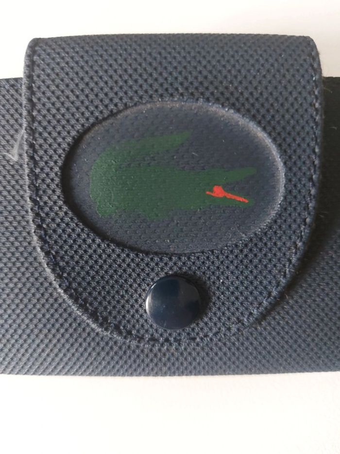 Lacoste étui à lunette vintage - photo numéro 3