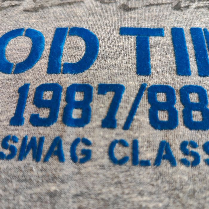 T-shirt Bizzbee gris taille M motif good times - photo numéro 3