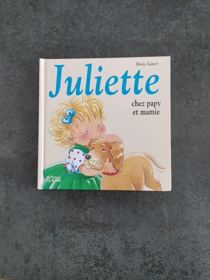 Juliette chez papy et mamie