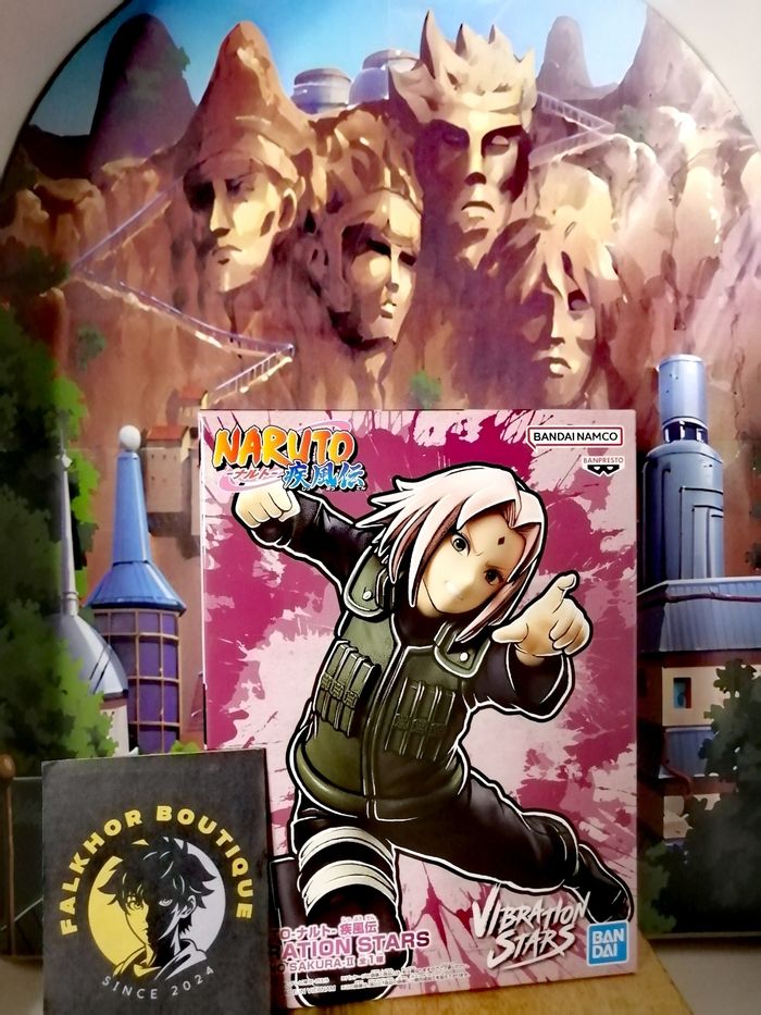 Naruto Shippuden - Figurine Sakura Haruno Vibration Stars - banpresto - photo numéro 2