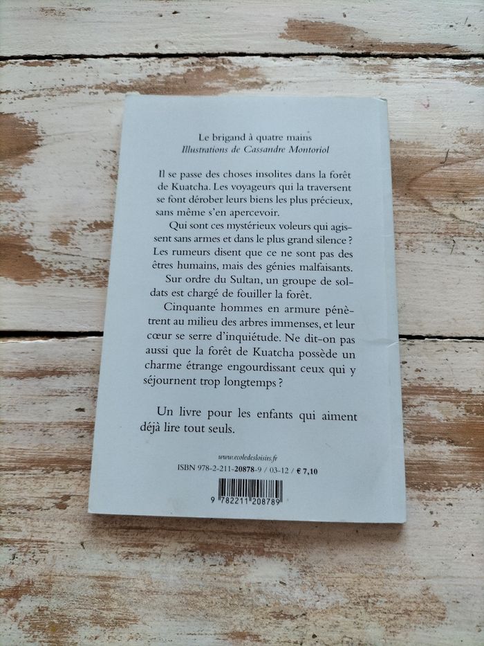 Livre le brigand à quatre mains - photo numéro 2