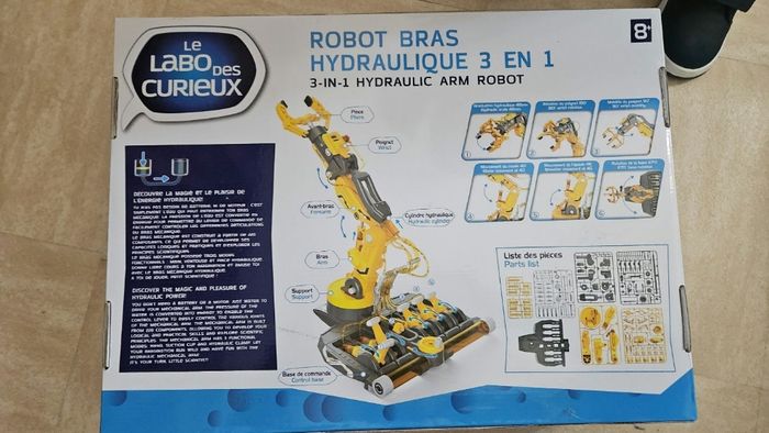 Robot bras hydraulique 3 en 1 - photo numéro 2