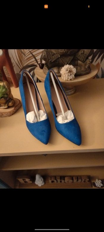 Escarpins bleus
