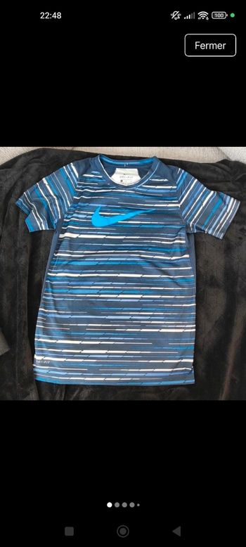T shirt Nike dri fit garçon taille M 