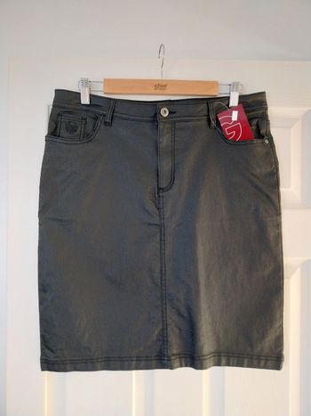 Jupe enduite neuve marque GEMO taille 44