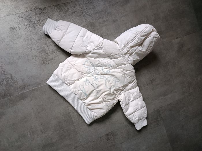 Blouson blanc 12 mois - photo numéro 4