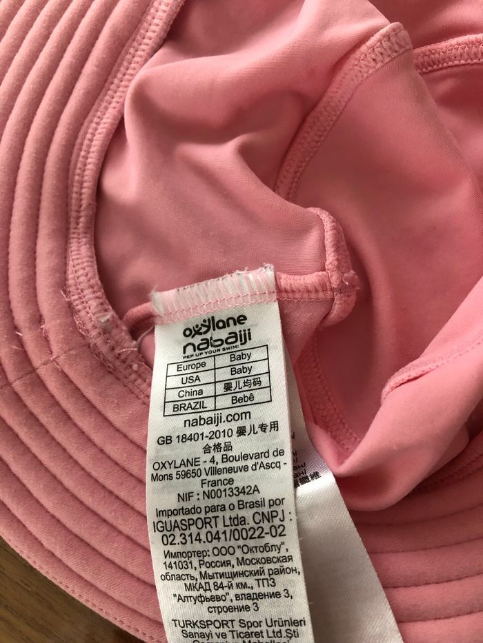 Bob chapeau nabaiji decathlon bébé - photo numéro 2