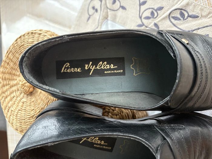 Mocassin Pierre Vyllar - 100% cuir - noir made in france - pointure 39 - photo numéro 3