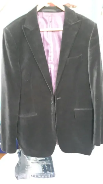 Veste homme en velour taille L