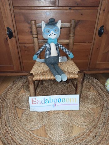 peluche chat Amadeus cades tbe