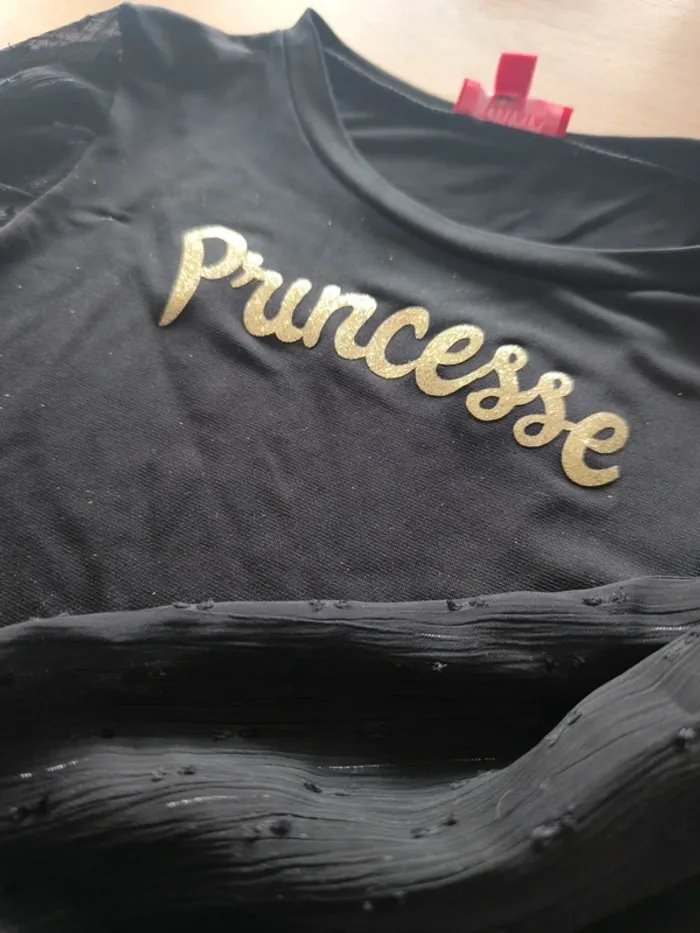 Tee shirt manches longues, fille, 4 ans neuf