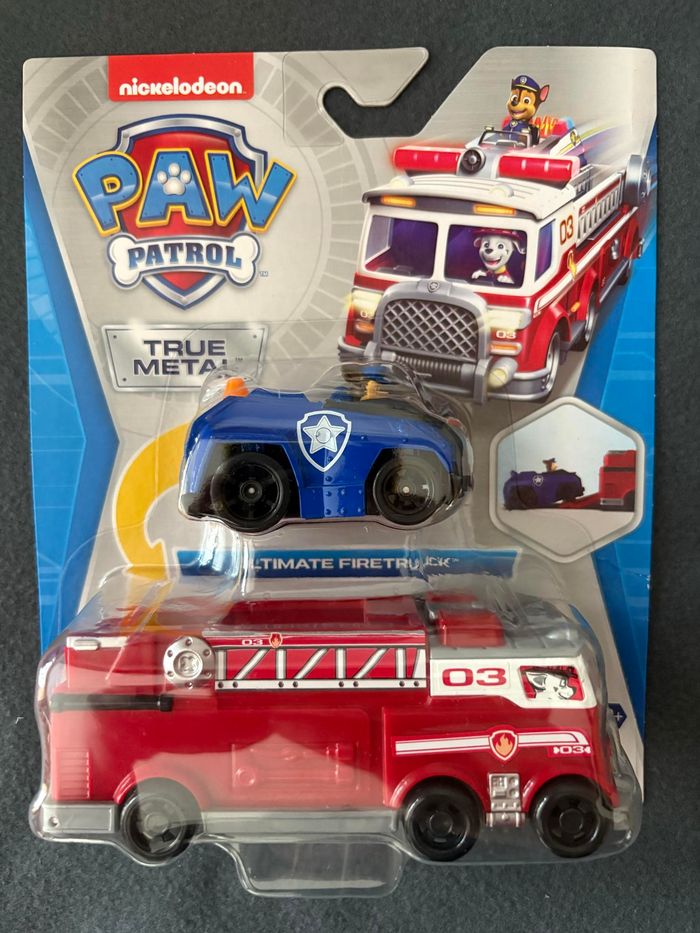 Pack Camion de pompiers True Metal La Pat' Patrouille - photo numéro 2