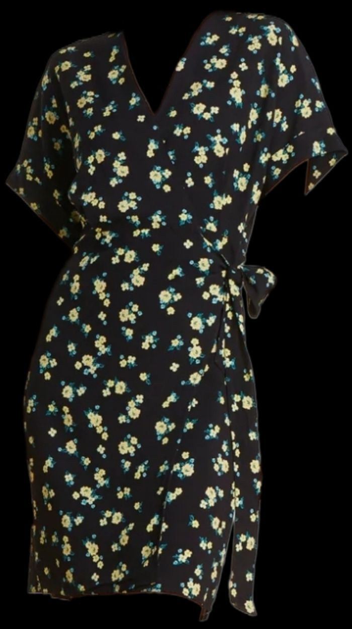 Robe portefeuille La Fée Maraboutée femme T36 - photo numéro 3