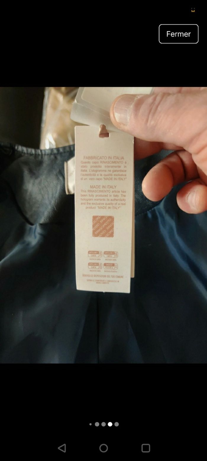 Veste femme neuve Rinascimento taille L - photo numéro 10