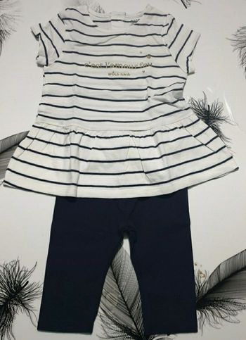 Ensemble pantacourt + tee shirt