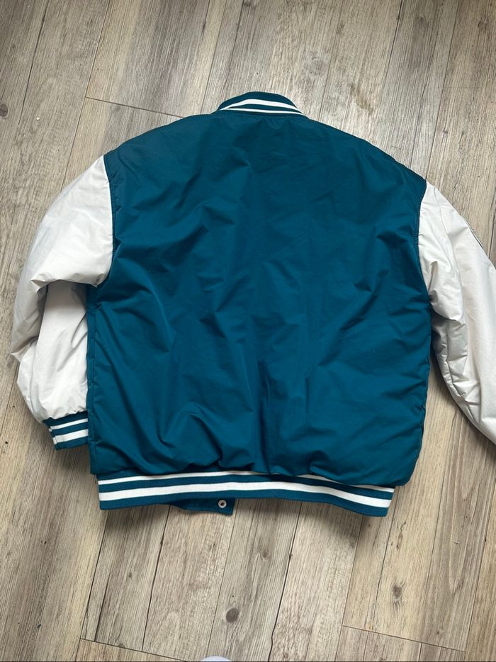 Teddy bombers vert et blanc Zara 10 ans garçon - photo numéro 4