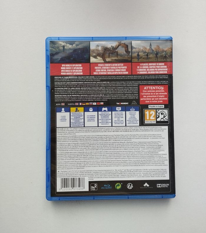 Jeu ps4 PlayStation 4 generation zero - photo numéro 3