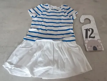 Robe petit bateau 12 mois