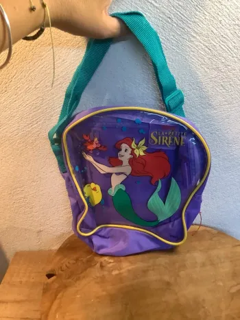 Sac vintage Ariel la petite sirène 90 disney