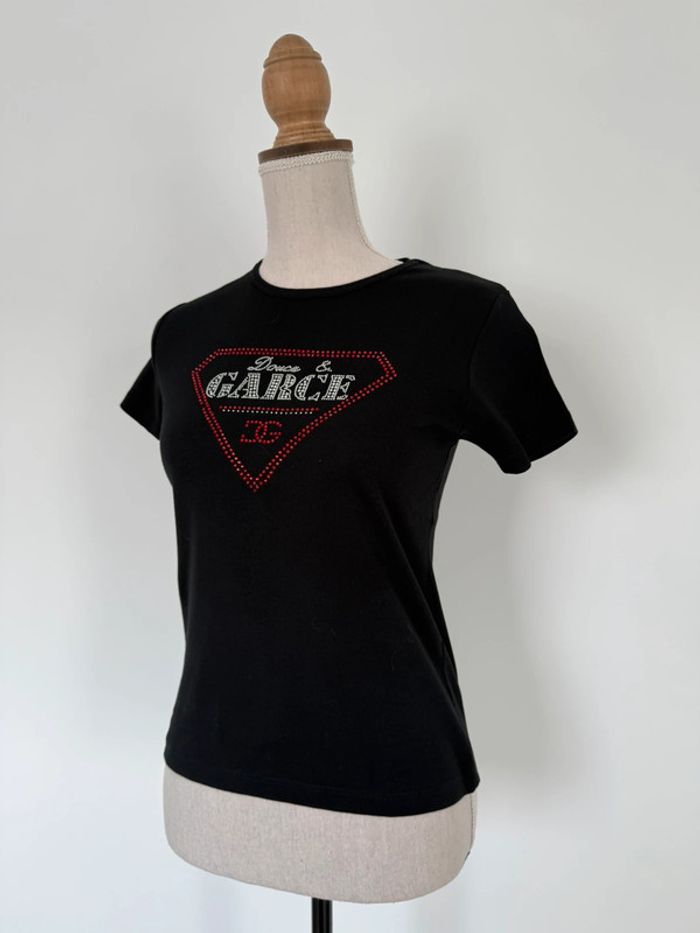 T-shirt haut top maillot camisa blusa Blouse chemise camicia overhemd folder camicetta été - photo numéro 2