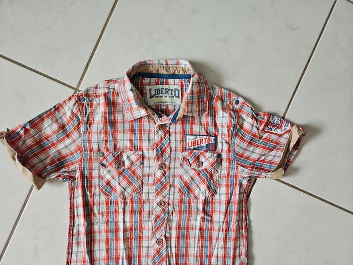 Chemise MC garçon 14 liberto Chla4 - photo numéro 2