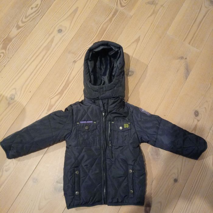 Manteau hiver bleu marine - taille 18 mois