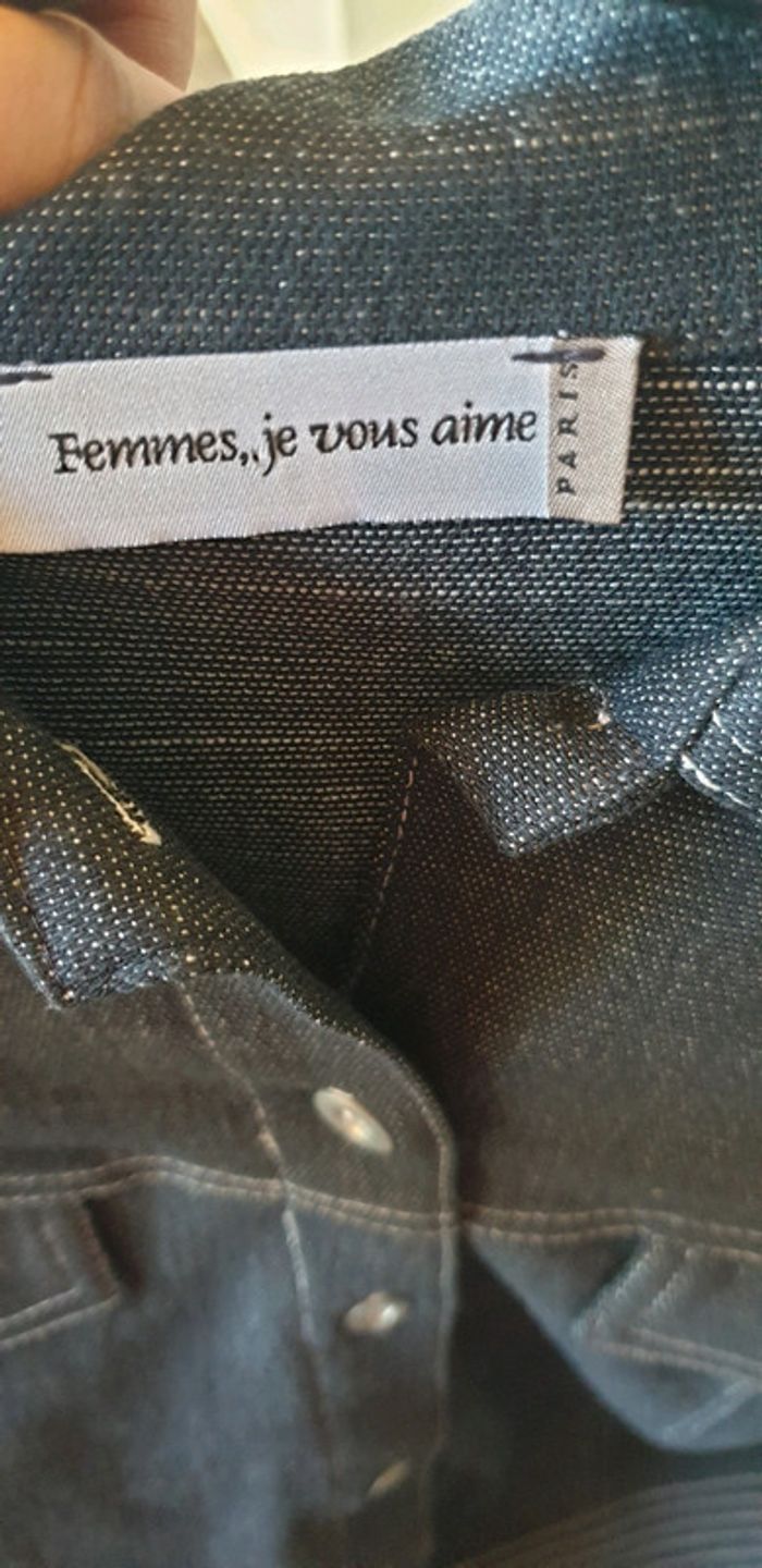 Veste courte en jeans - photo numéro 2