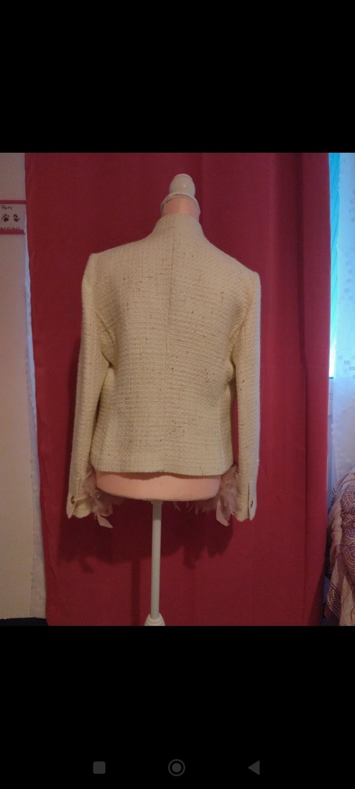 Veste tailleur tweed Mango - photo numéro 5