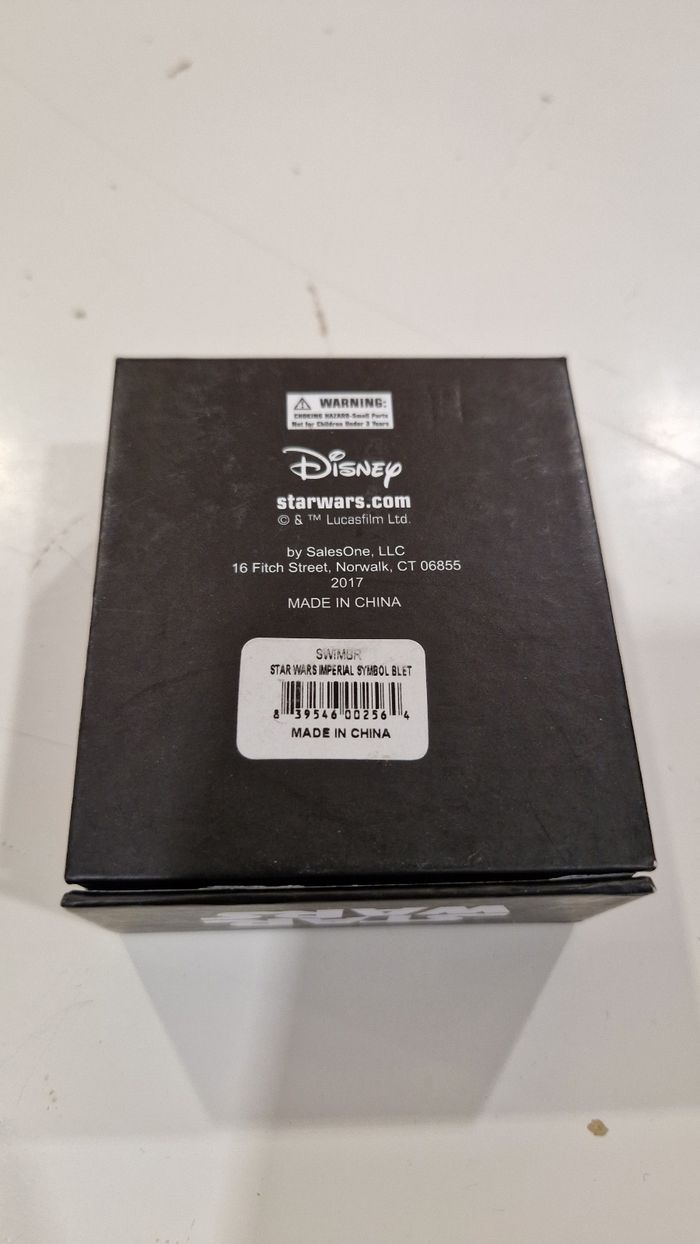 Bracelet STAR WARS Symbole Impérial (Empire Galactique) - Acier Inoxydable - Boîte Cadeau - photo numéro 10