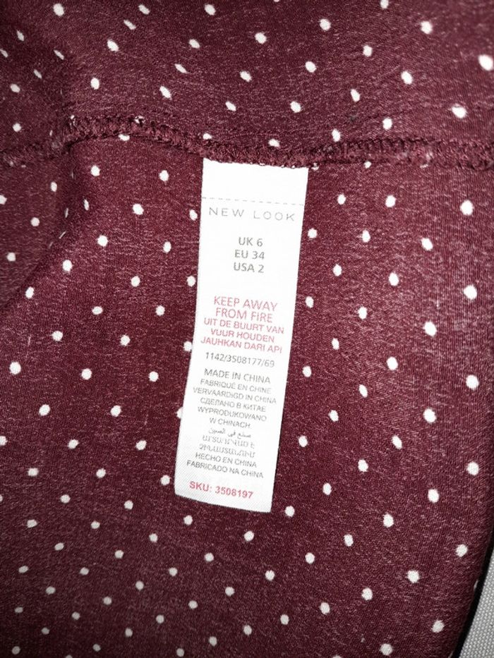 Joli chemisier long vintage new look - photo numéro 4