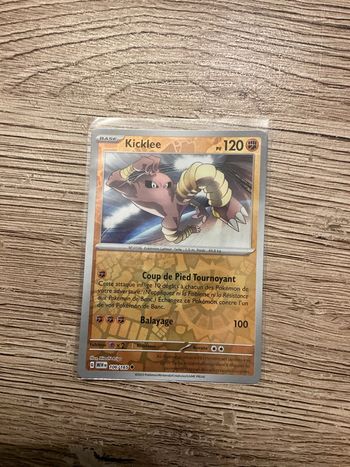 carte Pokémon kicklee reverse 106/165 EV3.5 collection 151 FR neuf sortie de booster