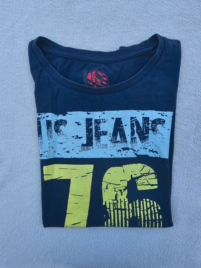 Tee-shirt bleu homme T36 manche courte - photo numéro 10