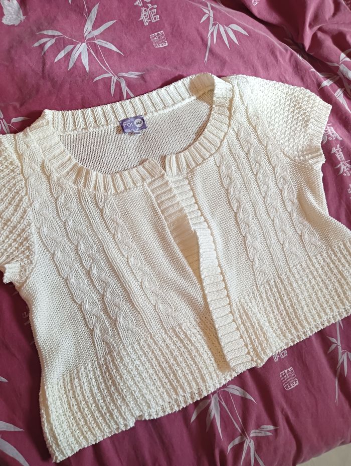 Gilet/Tricot court taille 46-48 - photo numéro 2