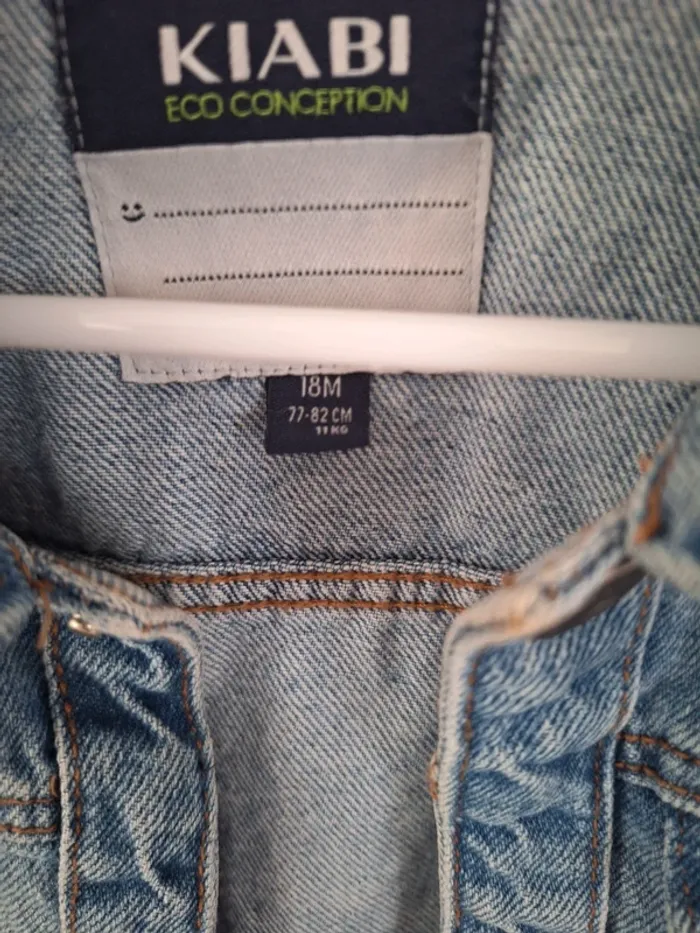 Veste en jean kiabi - photo numéro 2