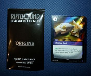 RIFTBOUND Lot cartes Nexus Night - Origins Promos OGNX Foil
