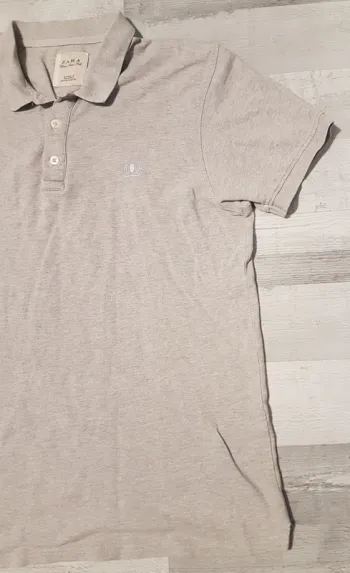 Polo gris ZARA Homme - XL/44