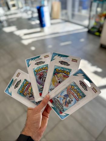 [NEUF] Artset Booster blister plastique Pokémon EV9 Aventures ensemble