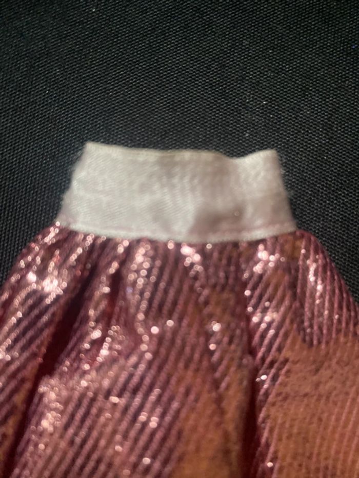 Jupe rose métallique barbie Integrity Girl - photo numéro 5