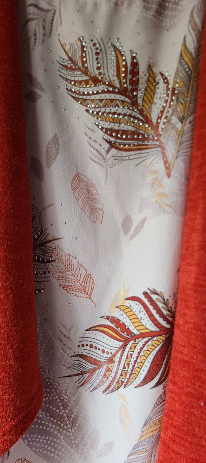 Haut rouge et blanc effet gilet Armand Thiery - photo numéro 5