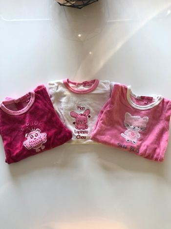 Lot de 3 pyjamas