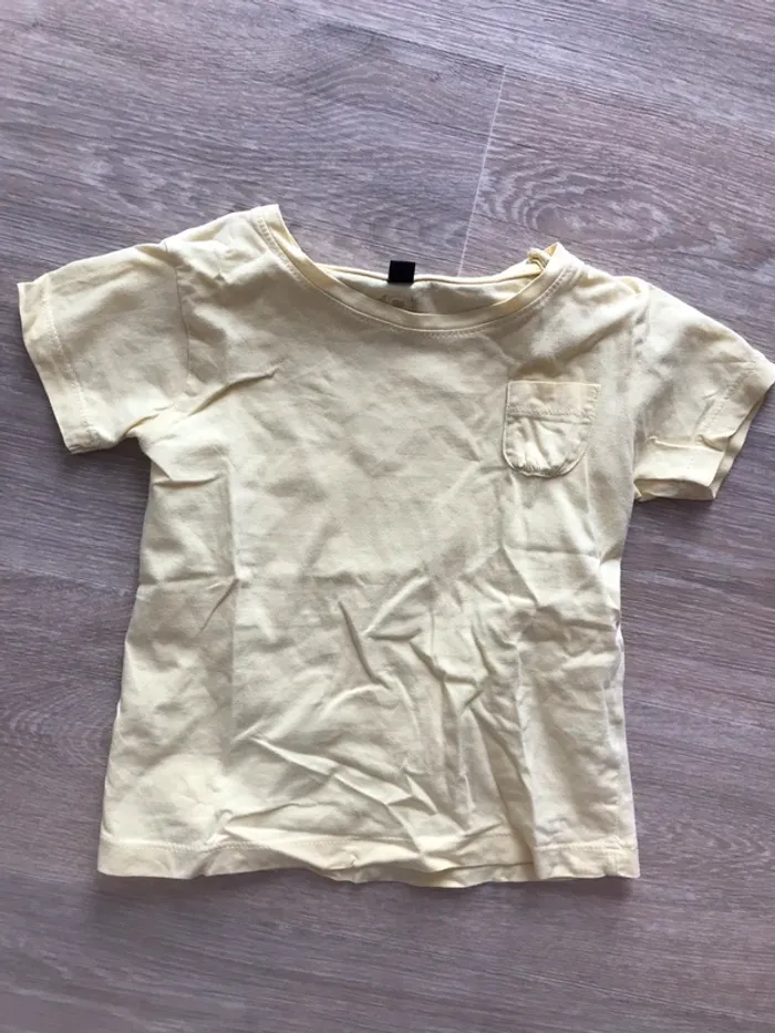 T shirt jaune 4 ans pinkyim