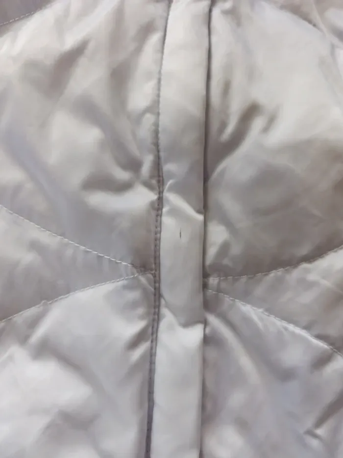 Doudoune femme the North face 550 plume d'oie blanc nacré L/G - photo numéro 5