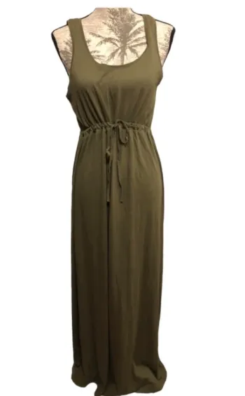 Robe kaki Maxi Anna Field