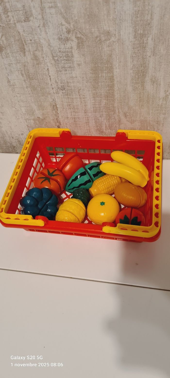 Panier à fruits à découper