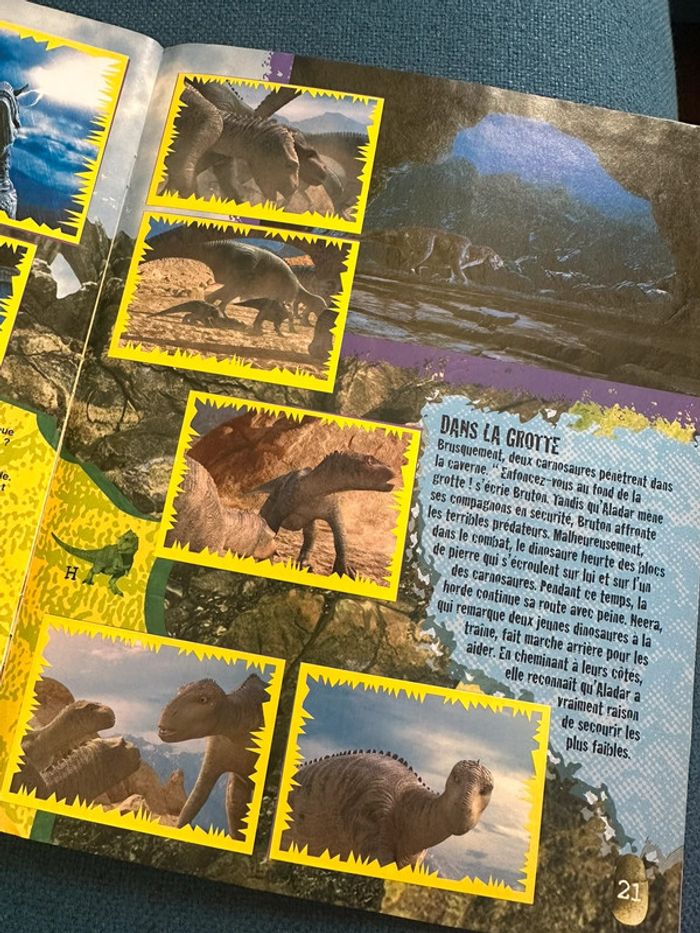 Album Panini complet Disney Dinosaures + poster autocollants stickers vintage collection - photo numéro 8