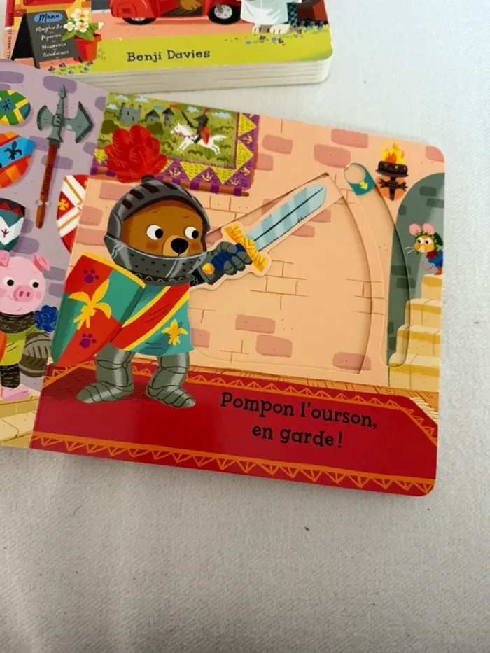 Lot de 2 livres Pompom l’ourson - photo numéro 5